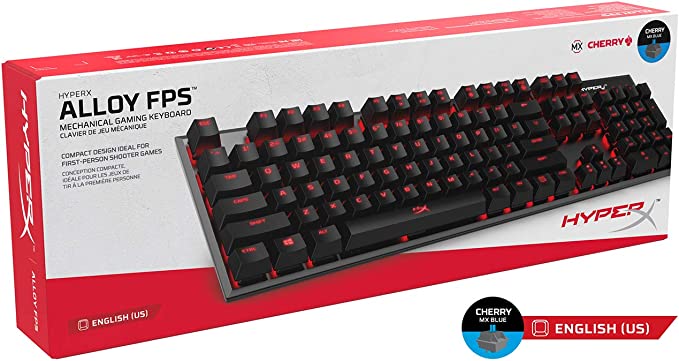 HyperX Alloy FPS Mechanical Gaming Keyboard Cherry MX Blue - Image 3