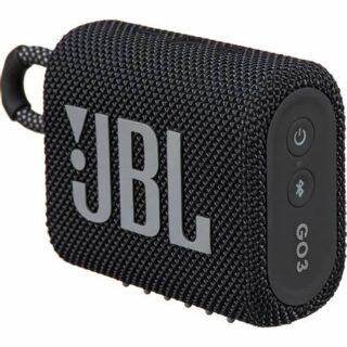 JBL Go 3 Portable Bluetooth Speaker, Black
